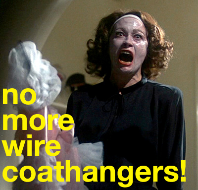 mommy dearest no more wire coathangers