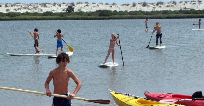 SUP Stand Up Paddle Lessons St. Augustine